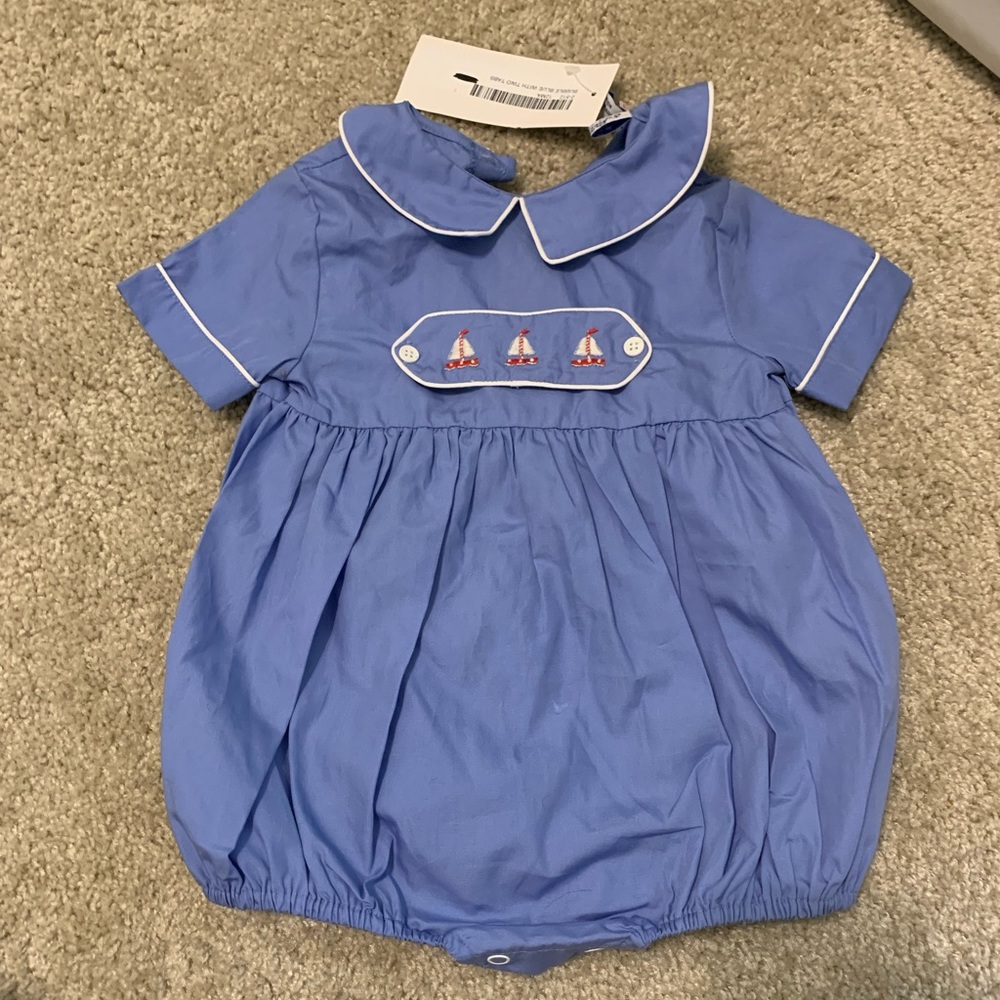 Baby Boy Sailboat Bubble